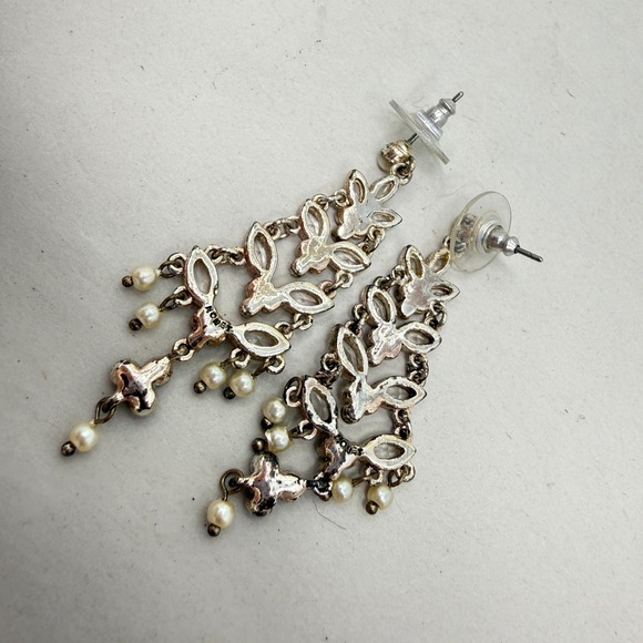 Monet Jewelry Lot of 9 Vintage Dragonfly Brooch Bracelet Hoop Earrings - Picture 16 of 16